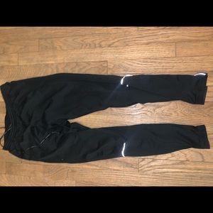 Reebok black joggers
